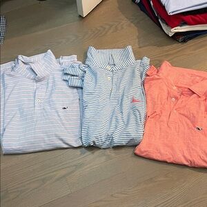 Vineyard Vines Men's Polo Shirt Trio
